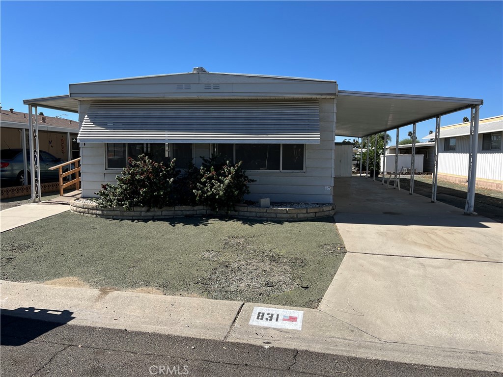 front view of a house