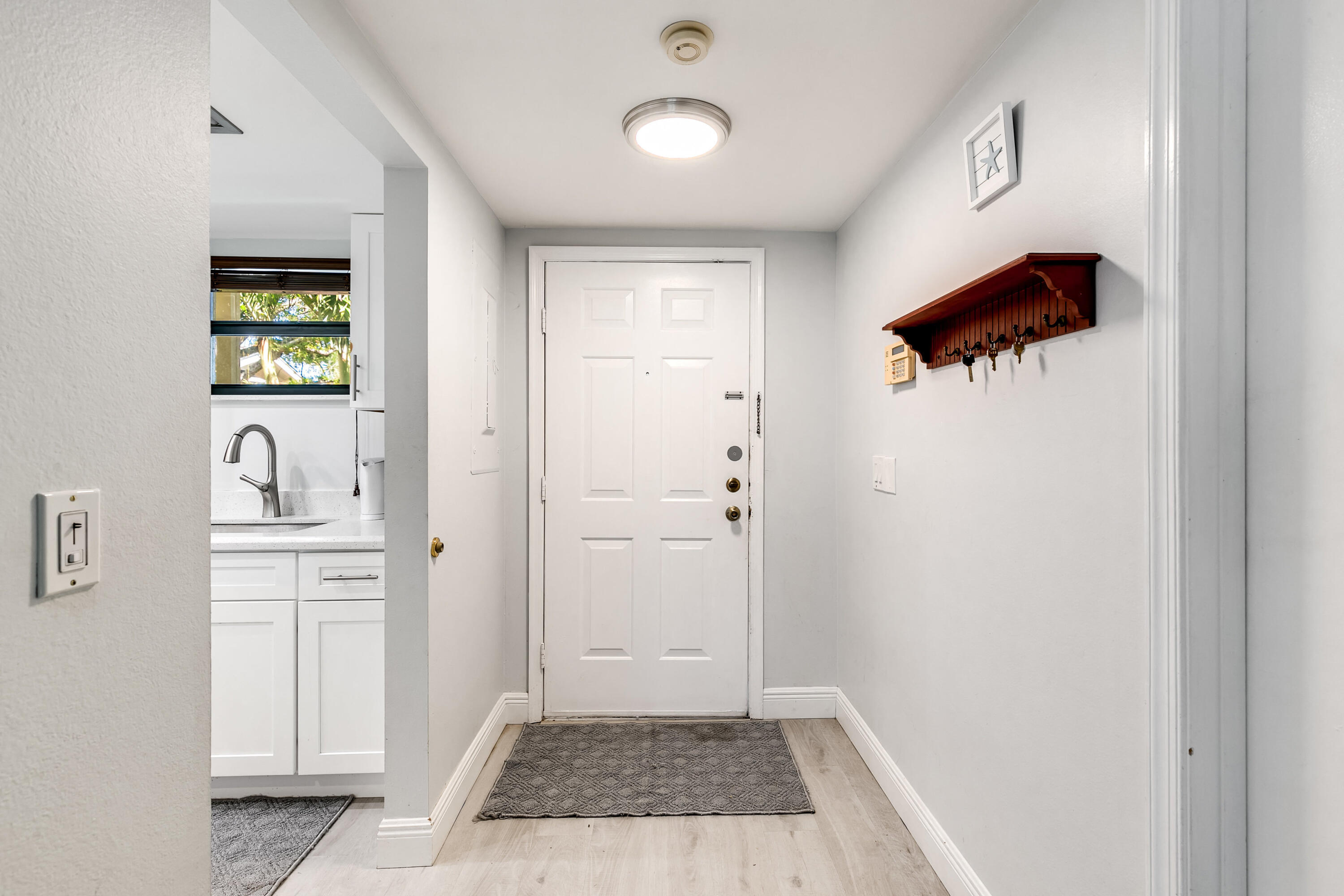 a view of a walk in closet