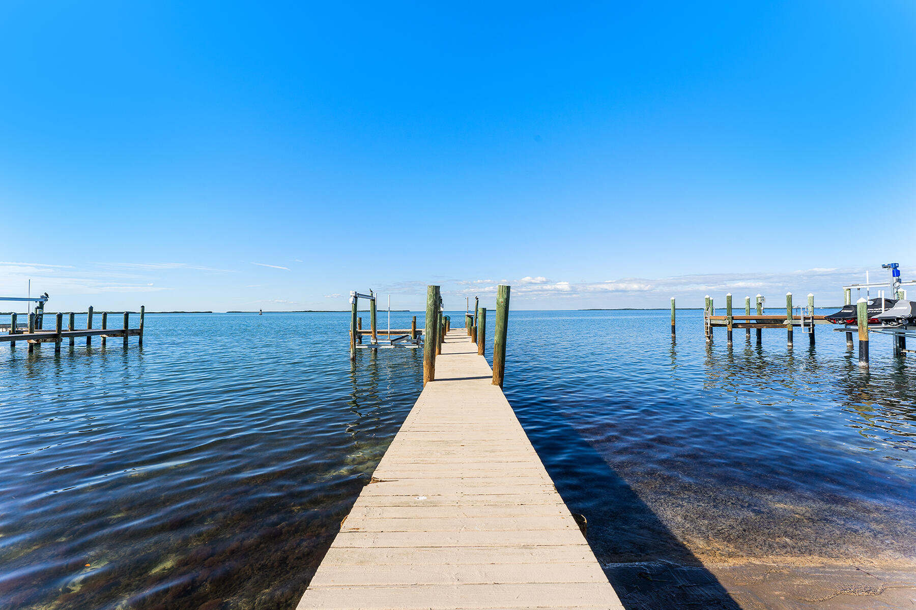 Gorgeous blue water