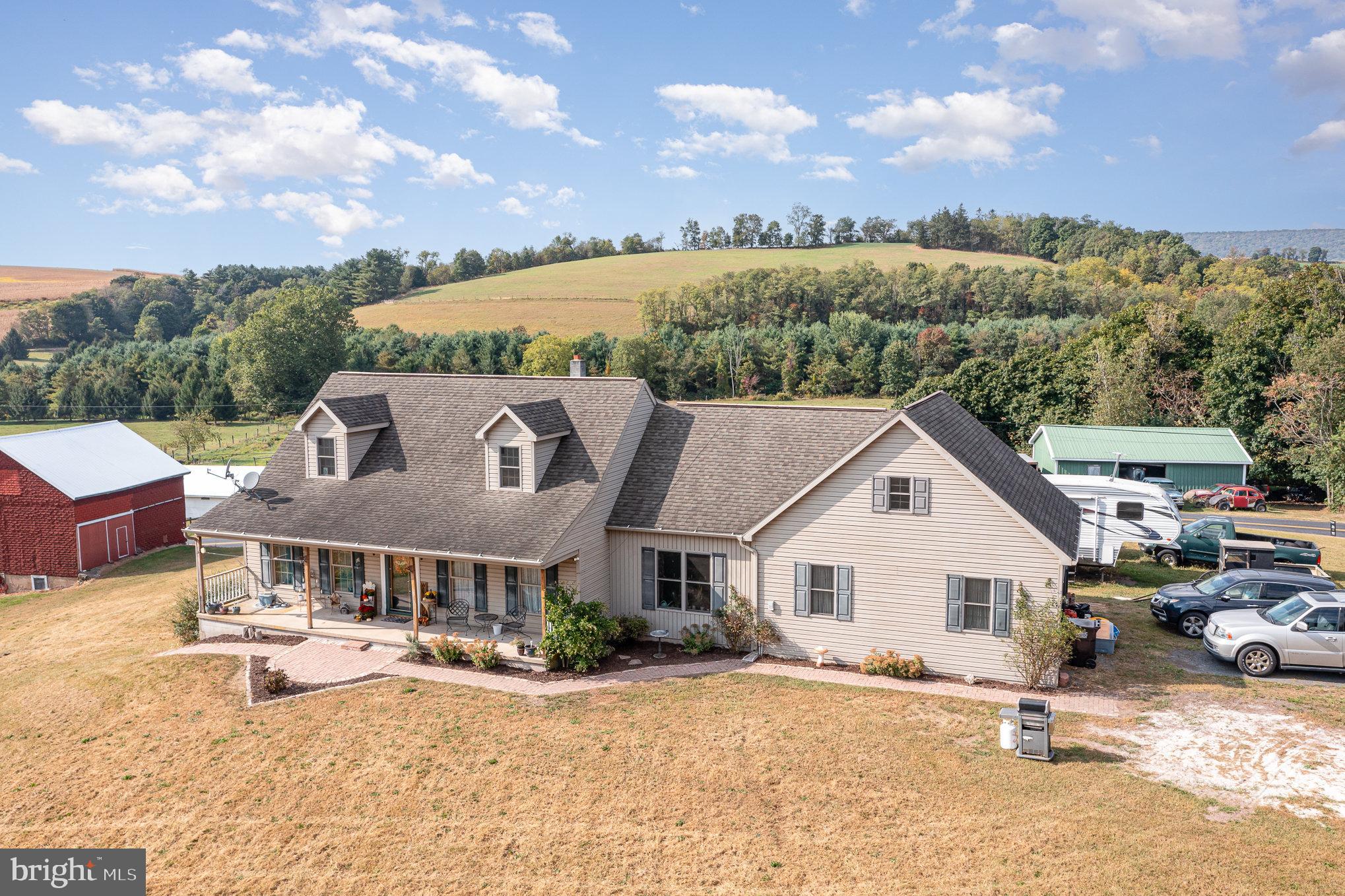 a view of a house with a patio