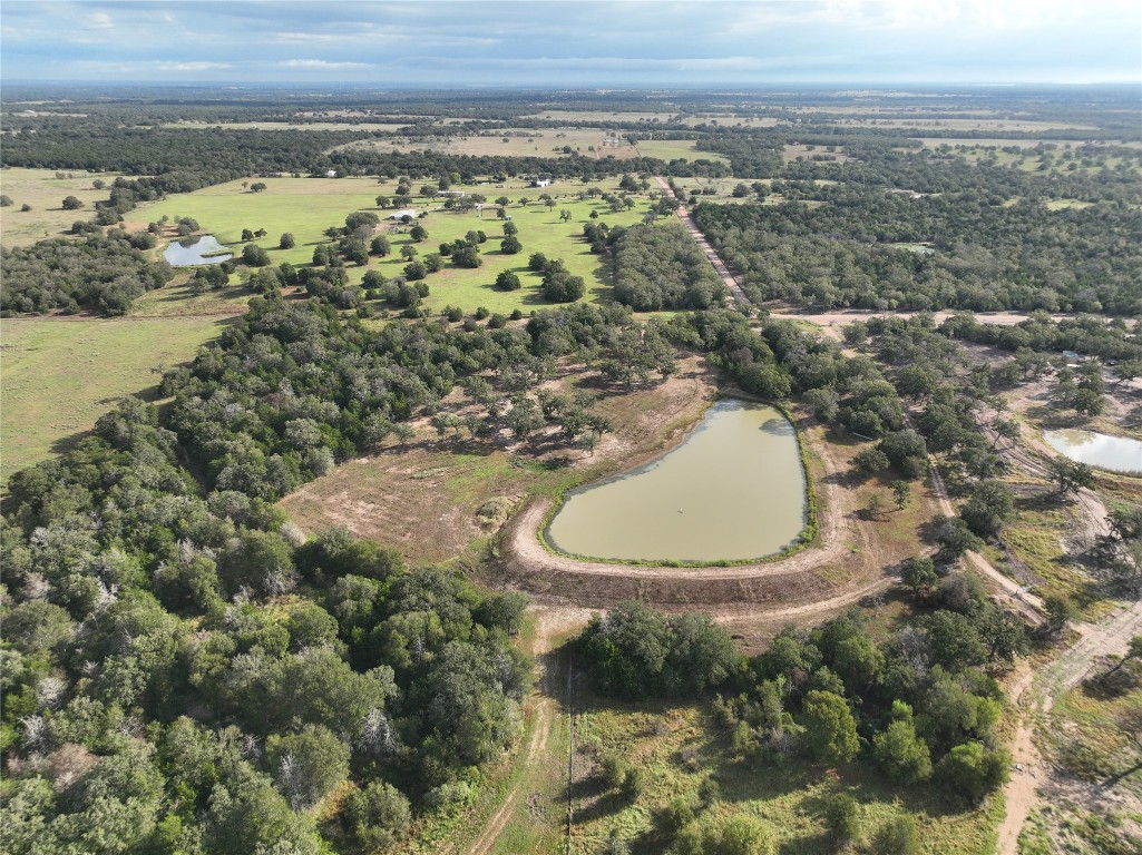 an aerial view of a houses