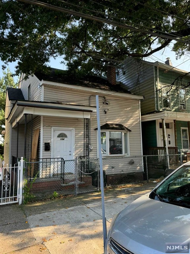 front view of a house with a porch