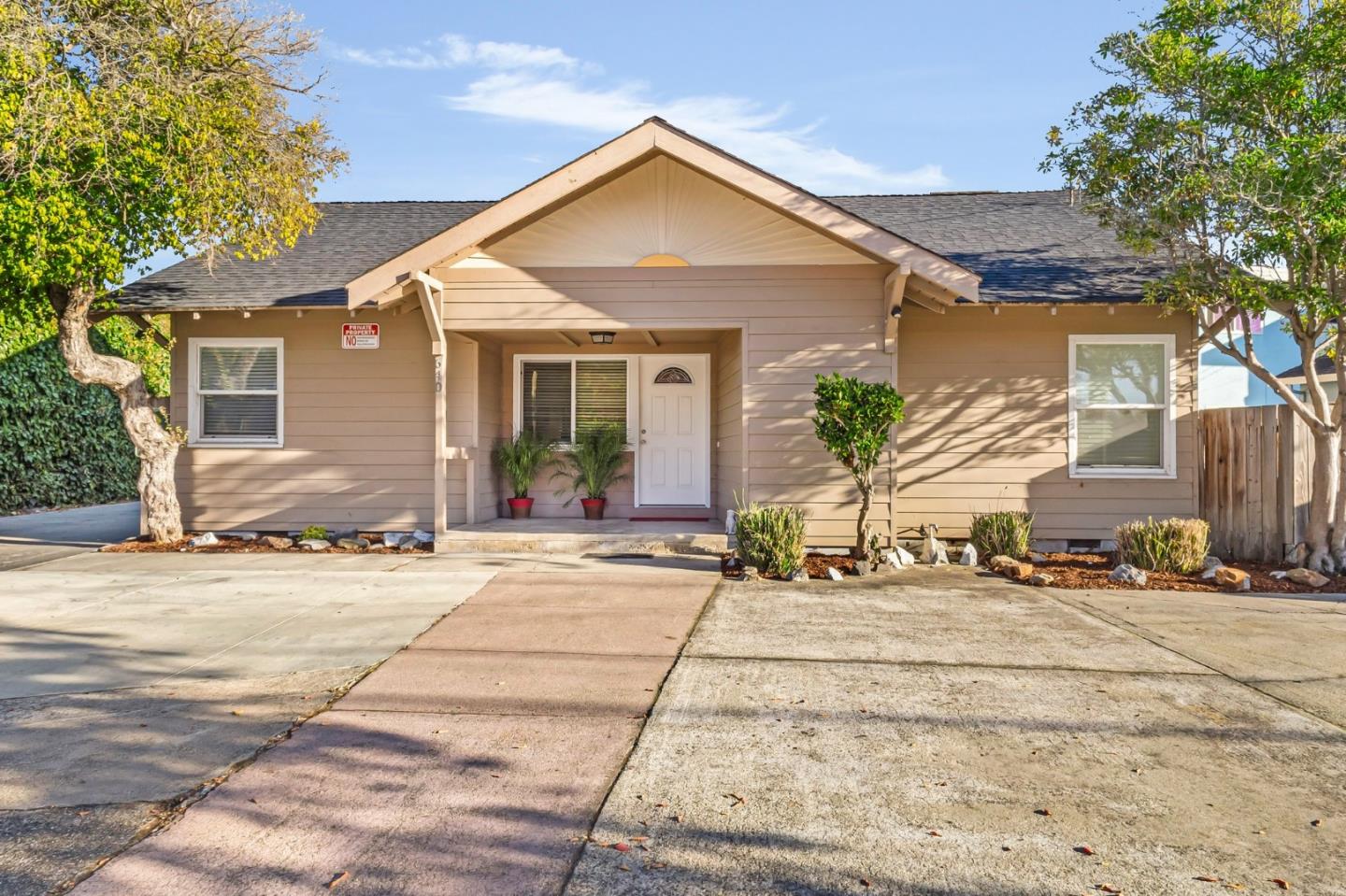 front view of a house