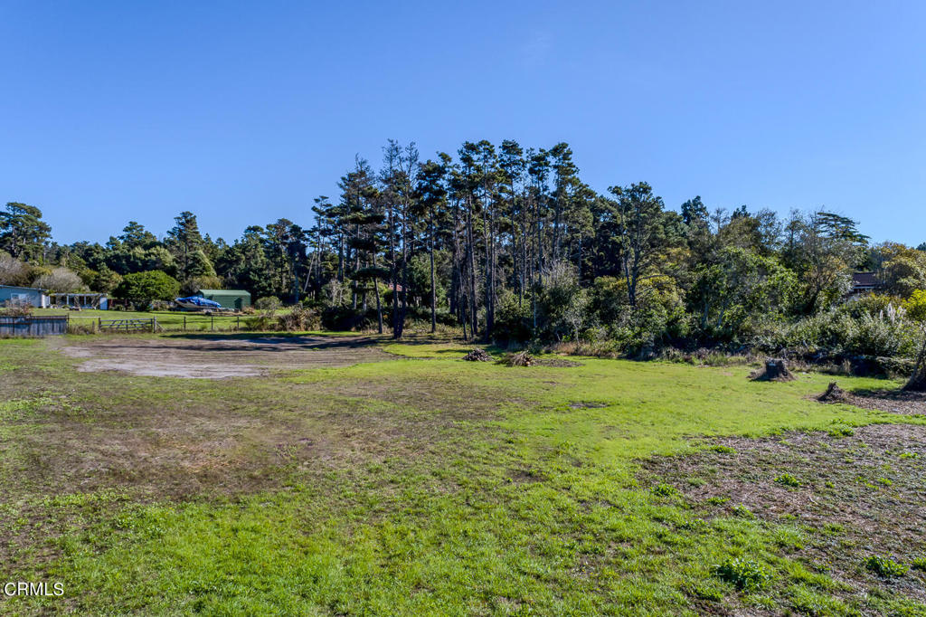 a view of a golf course