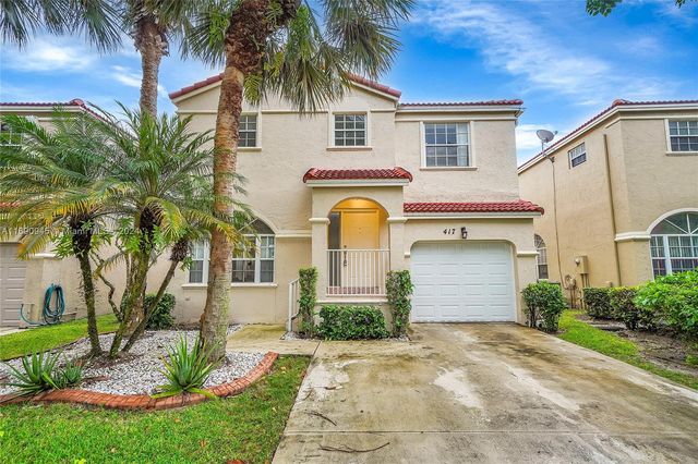 $525,000 | 417 Northwest 87th Lane | Coral Springs