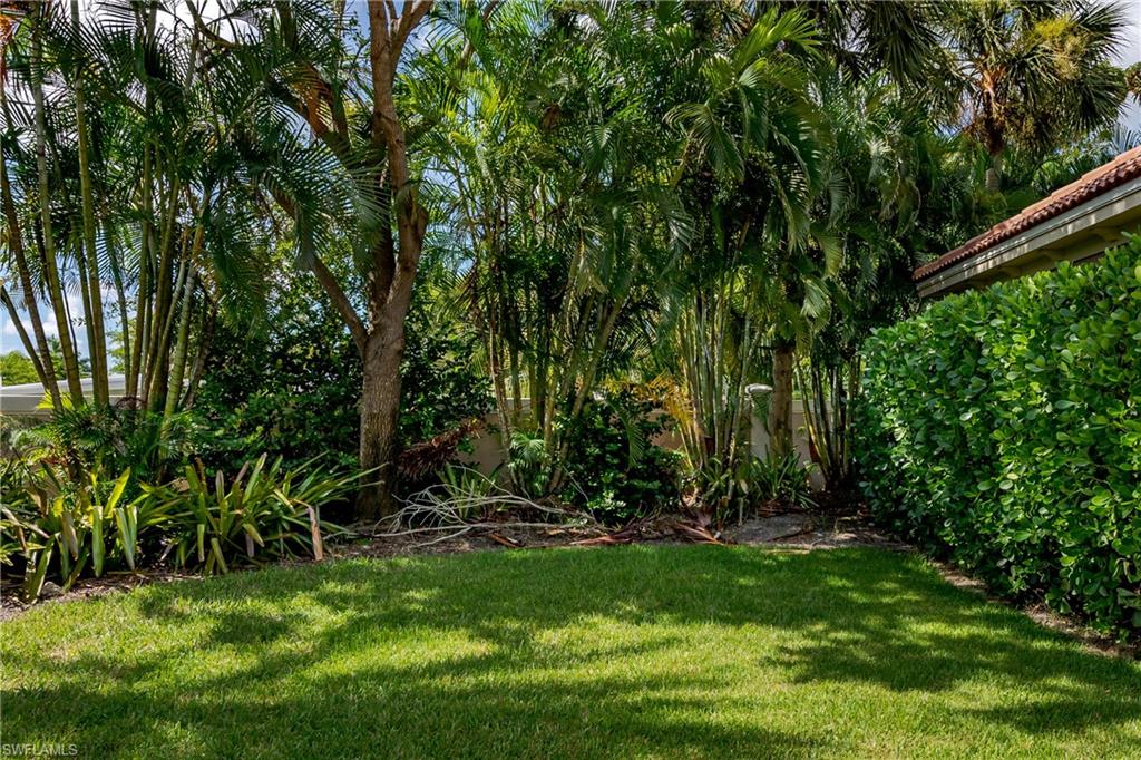 a view of outdoor space with a garden