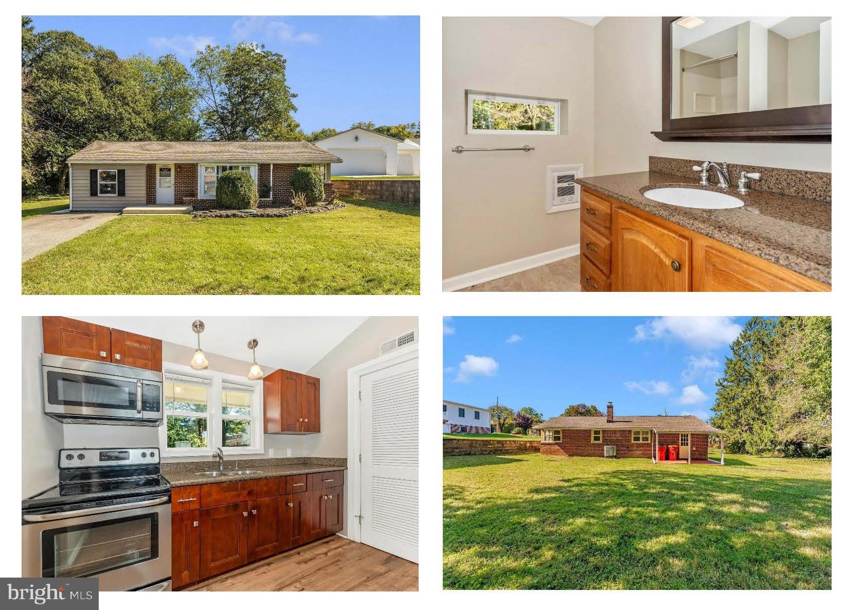 a view of open kitchen with kitchen island and a stove