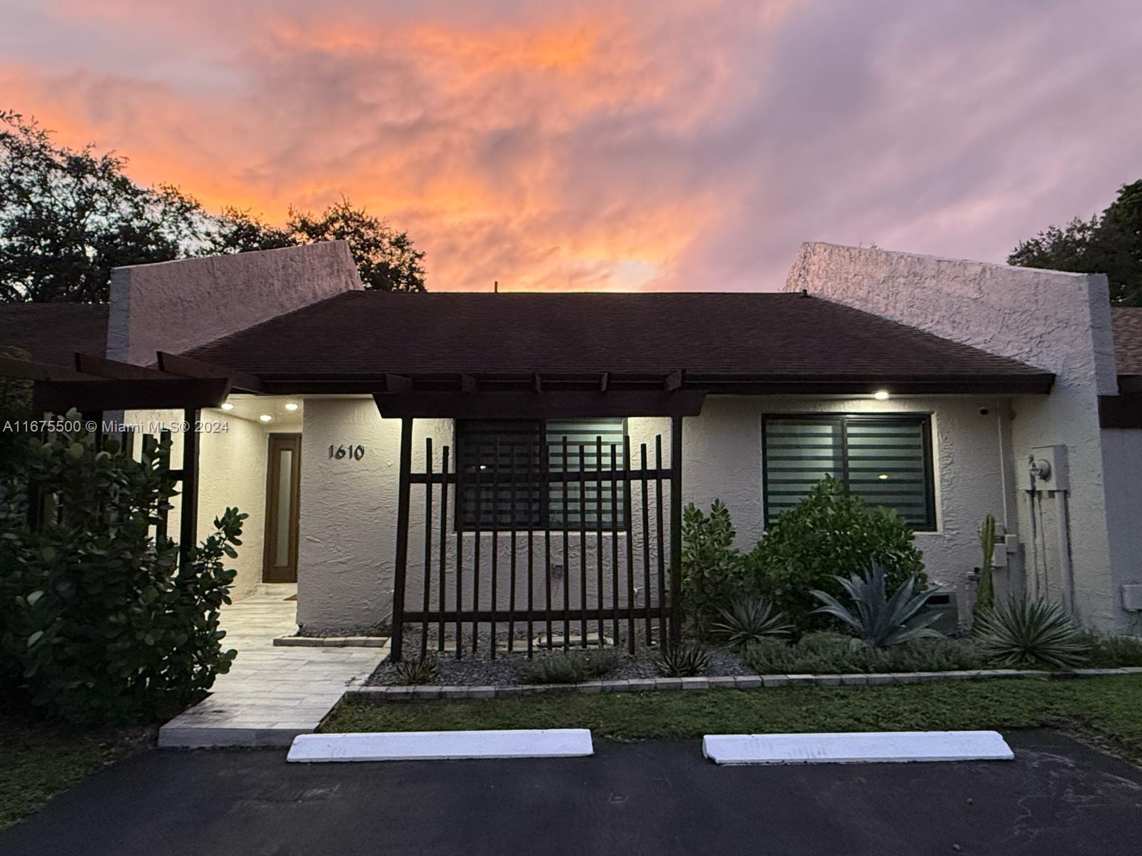 front view of a house