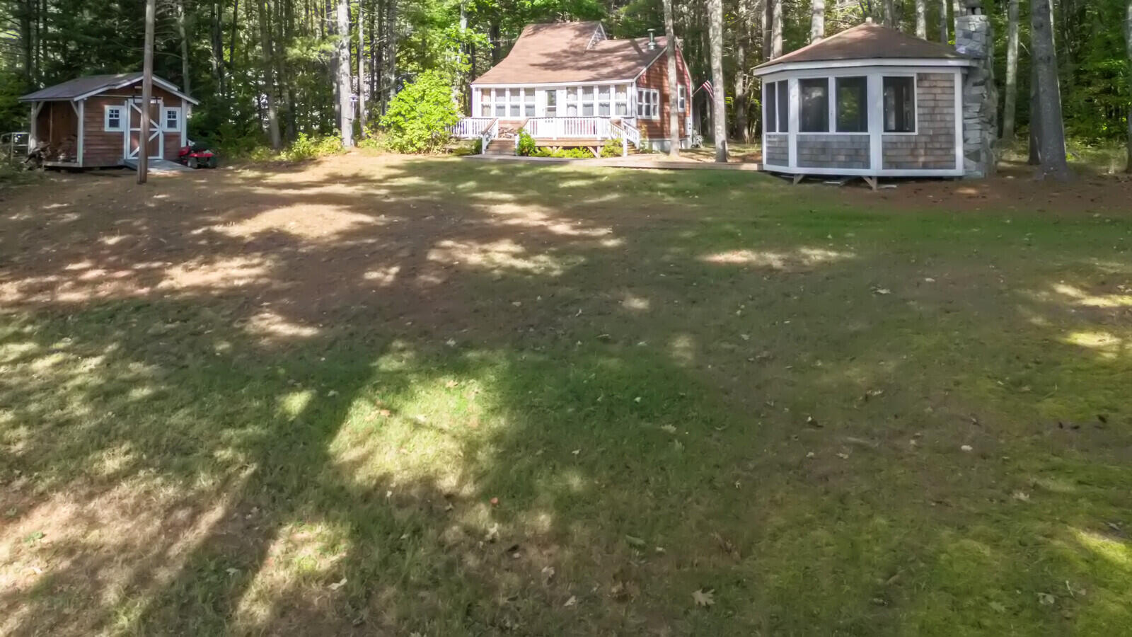 Cottage, gazebo , shed