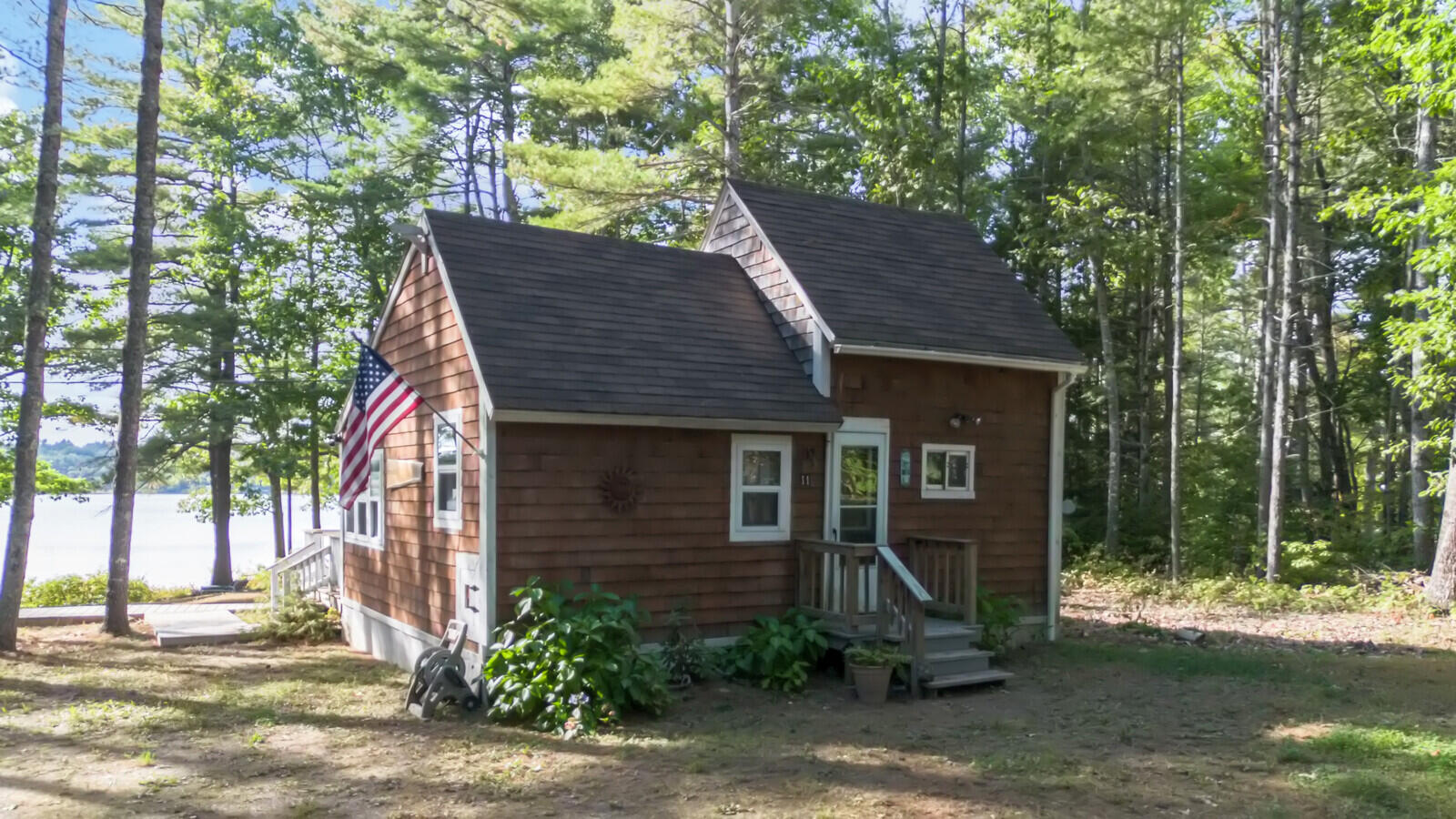 Front of cottage