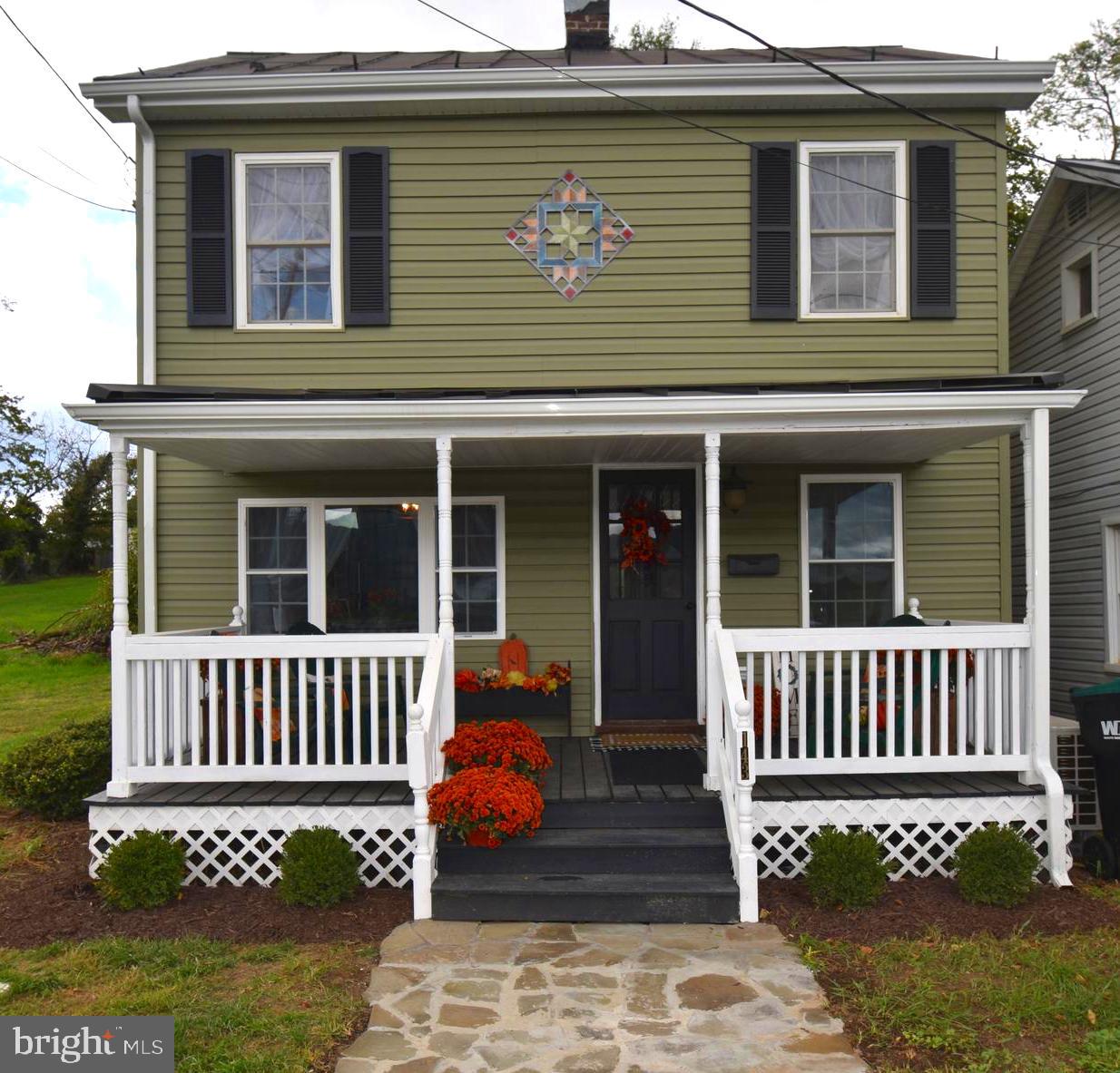 front view of a house