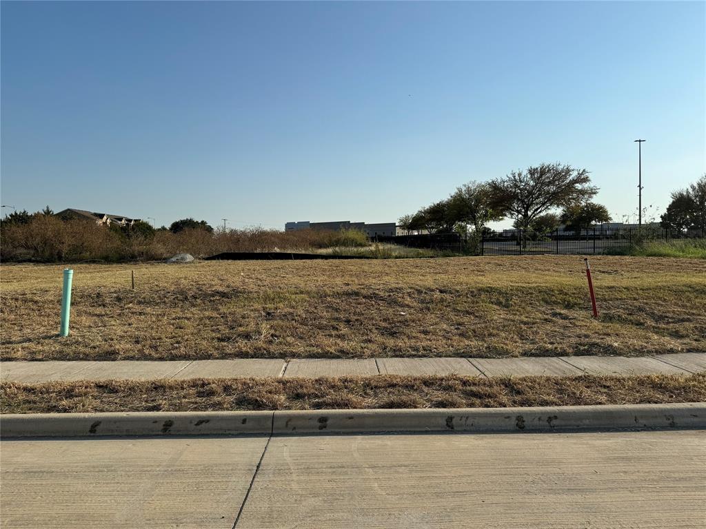 a view of a lake with a big yard