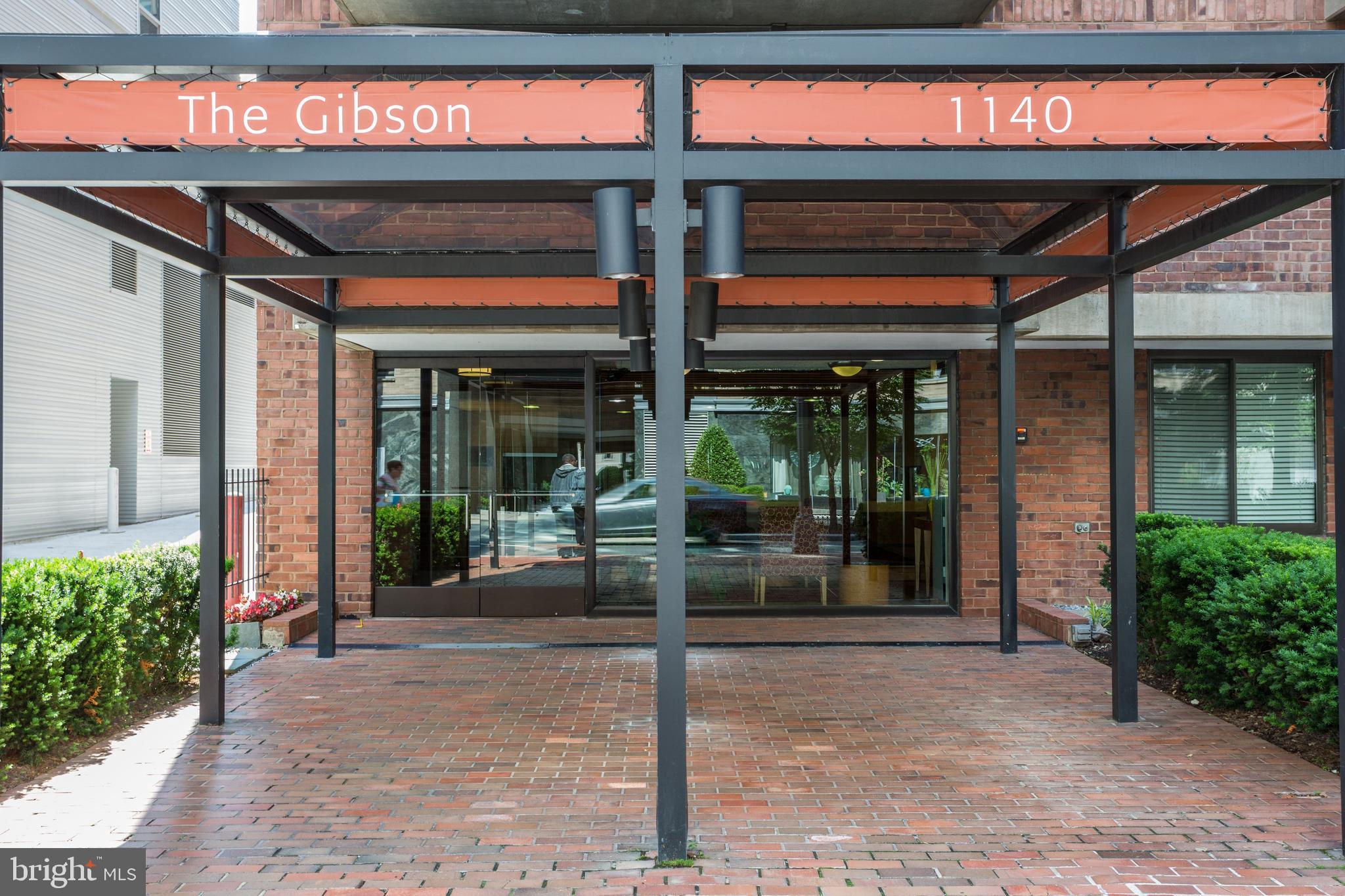 a view of a entrance door of the building