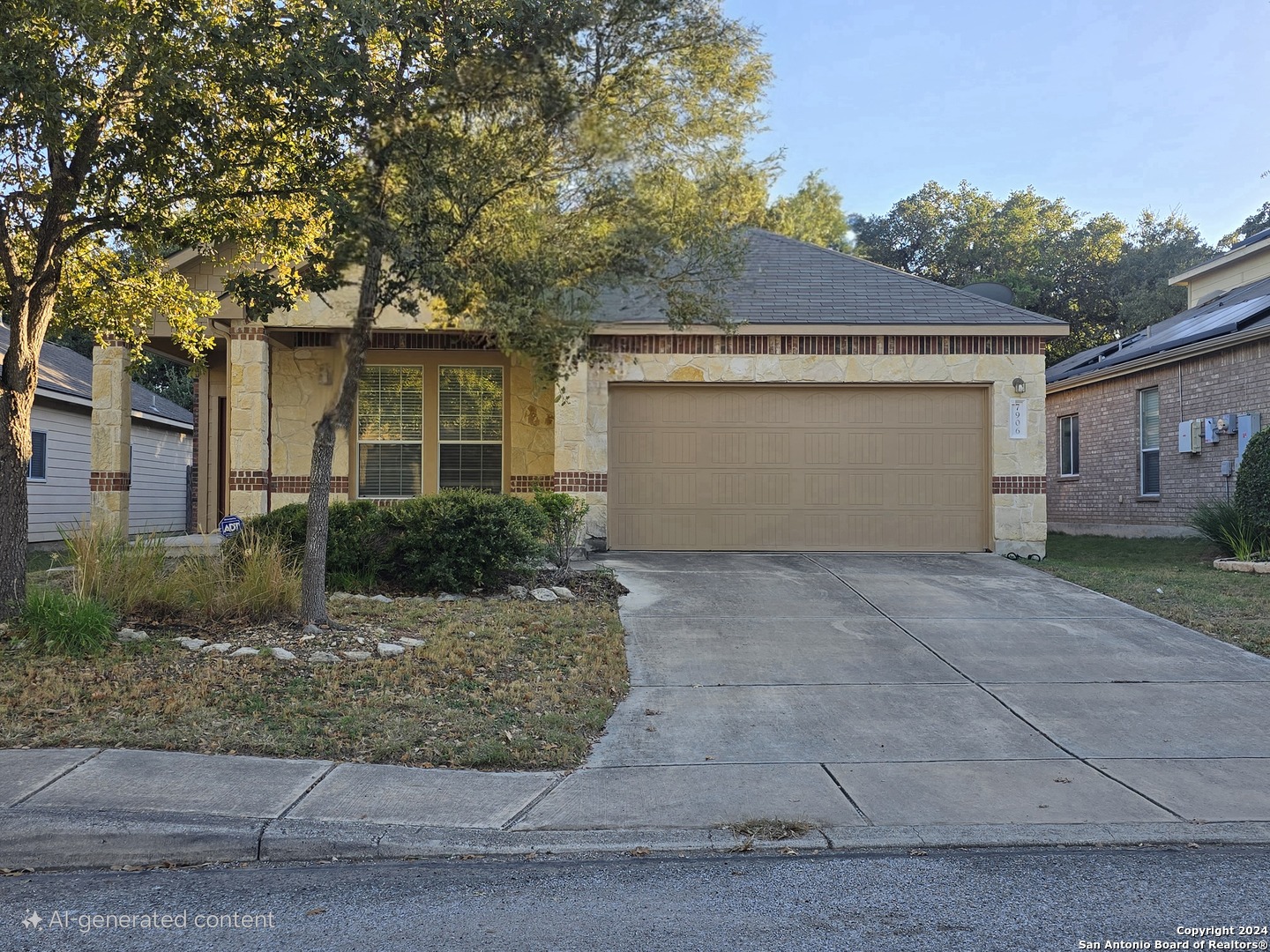 front view of a house