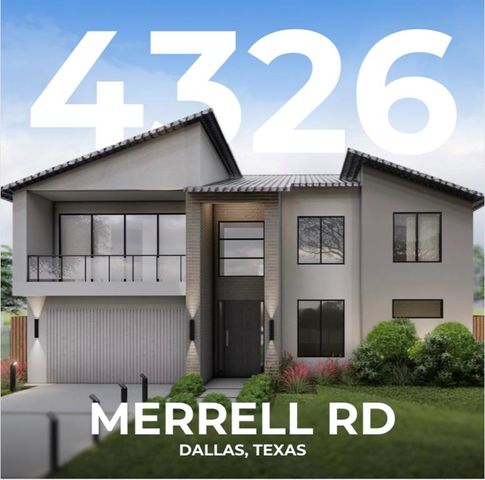 $2,375,000 | 4326 Merrell Road | Northcrest