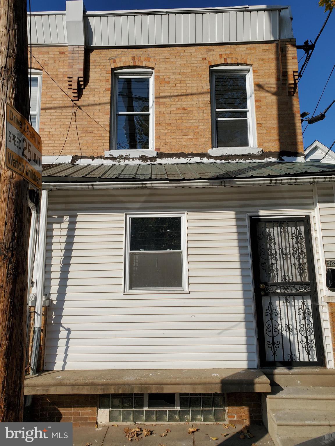 a view of a house with a door