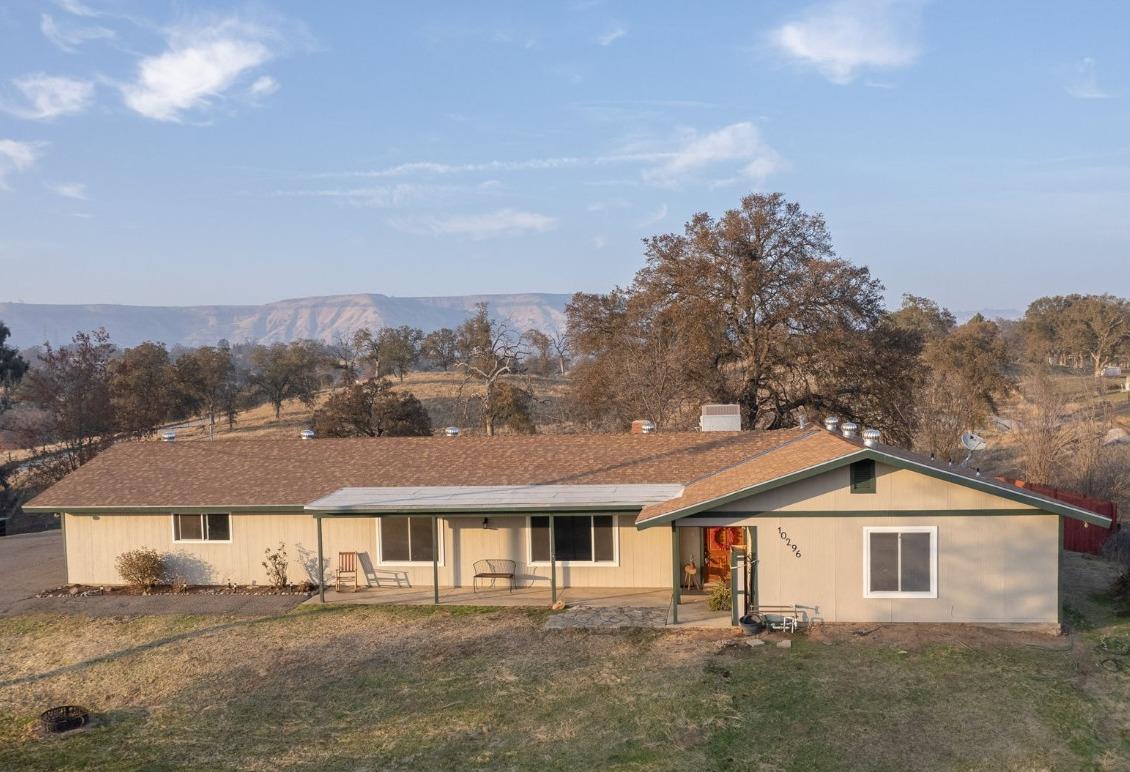 front view of house with a yard