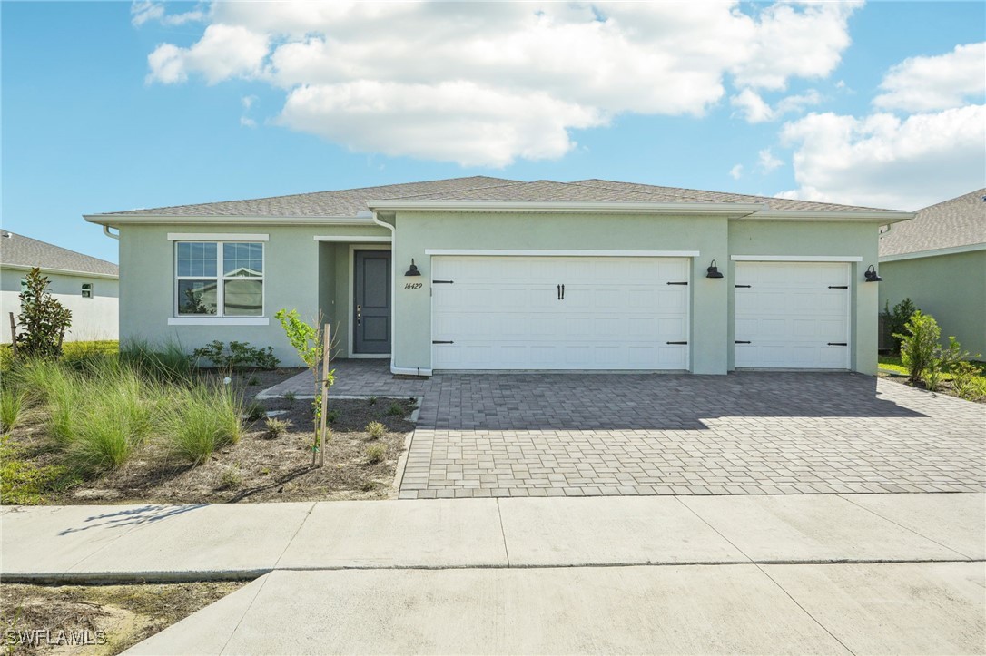 a front view of house with yard