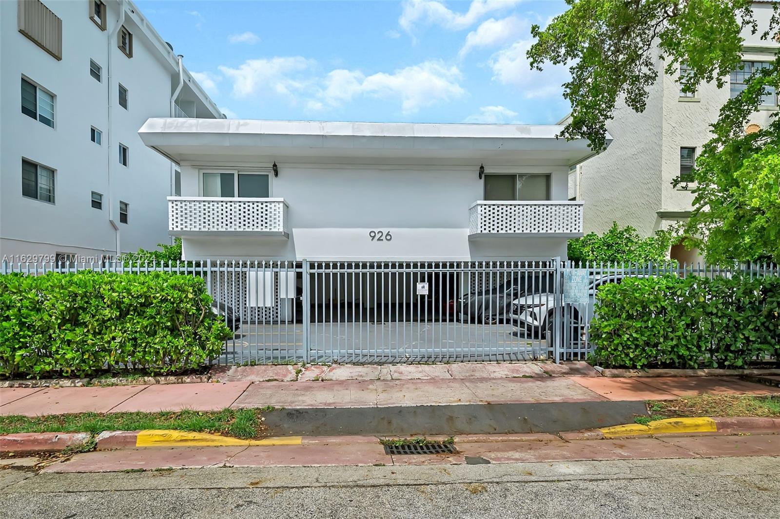 front view of a house