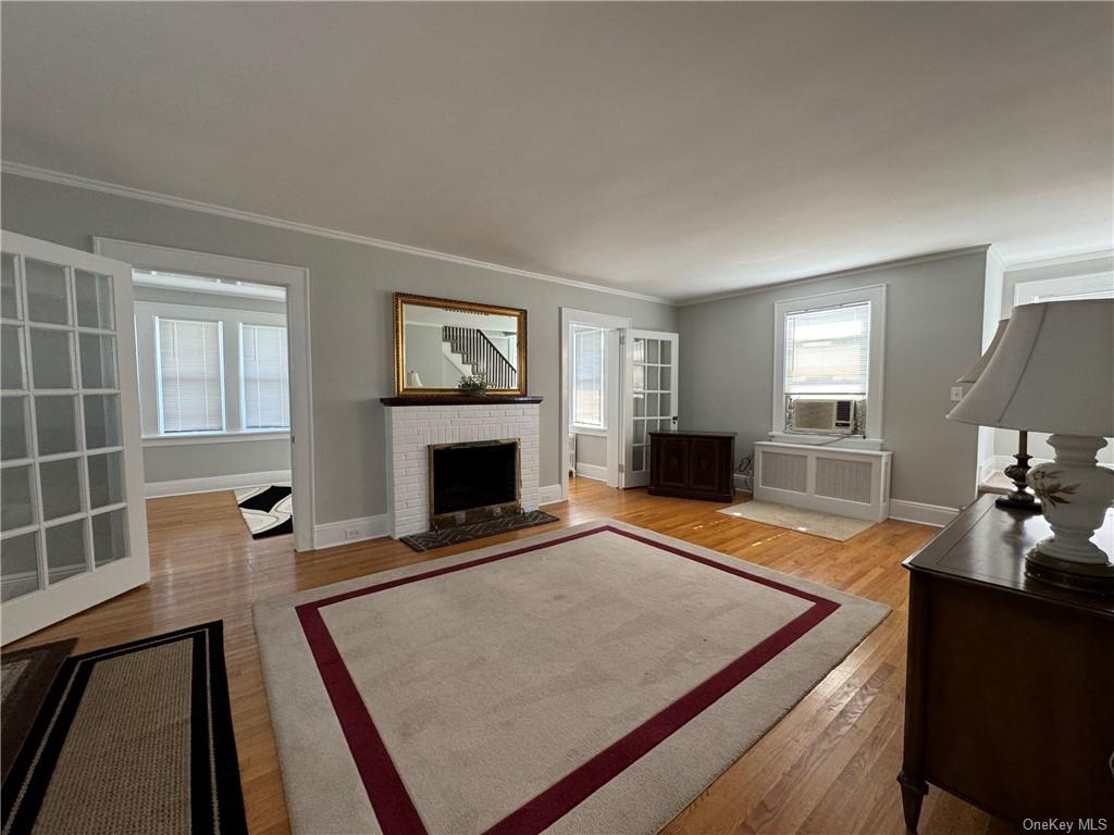 a room with pool table and flat screen tv