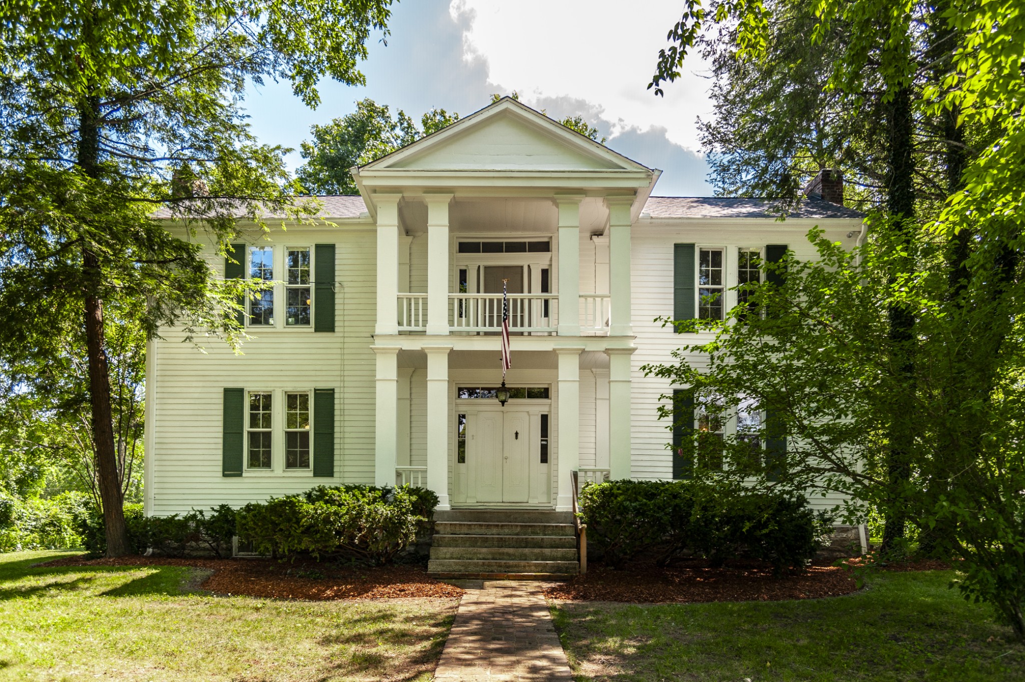 front view of a house