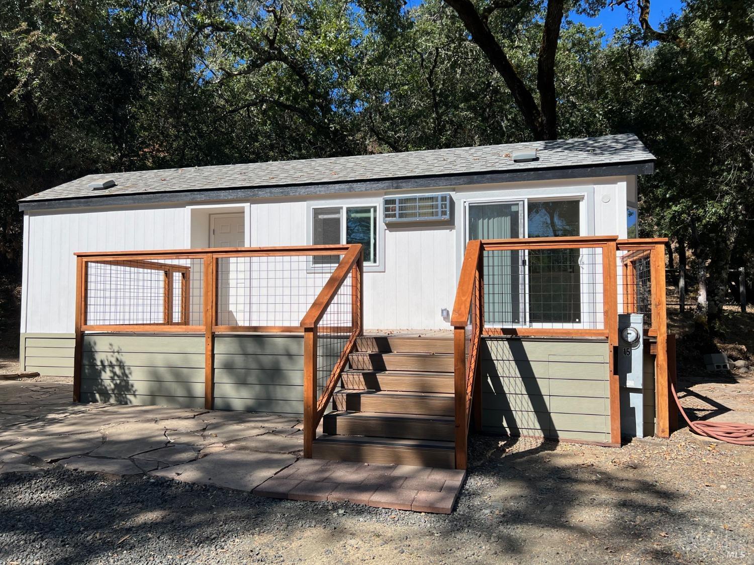 a view front of house with a yard