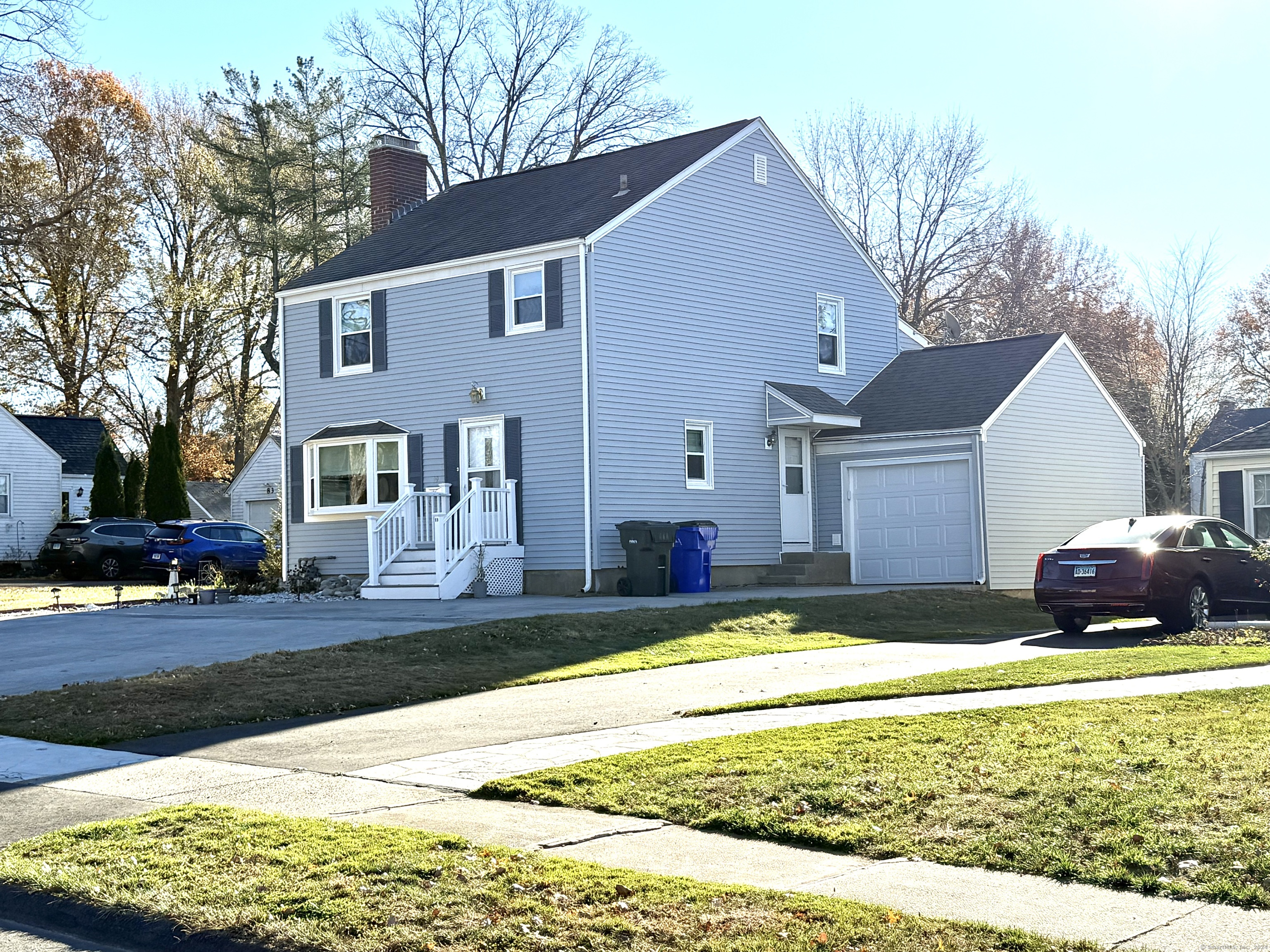 a view of a house with a patio