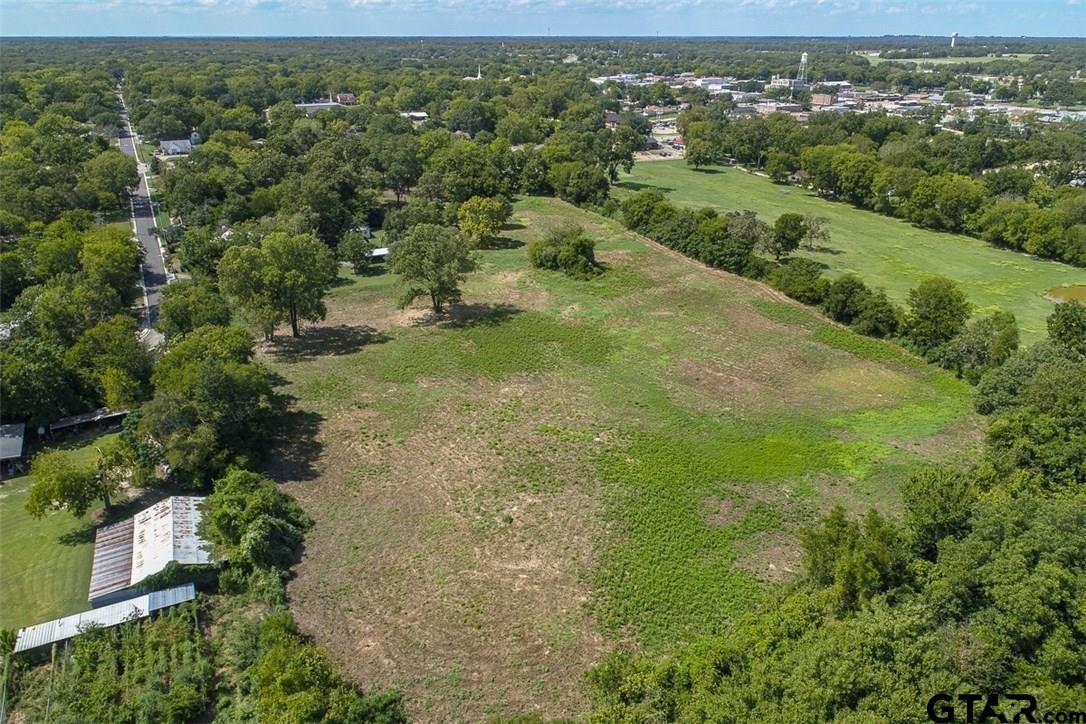 an aerial view of forest