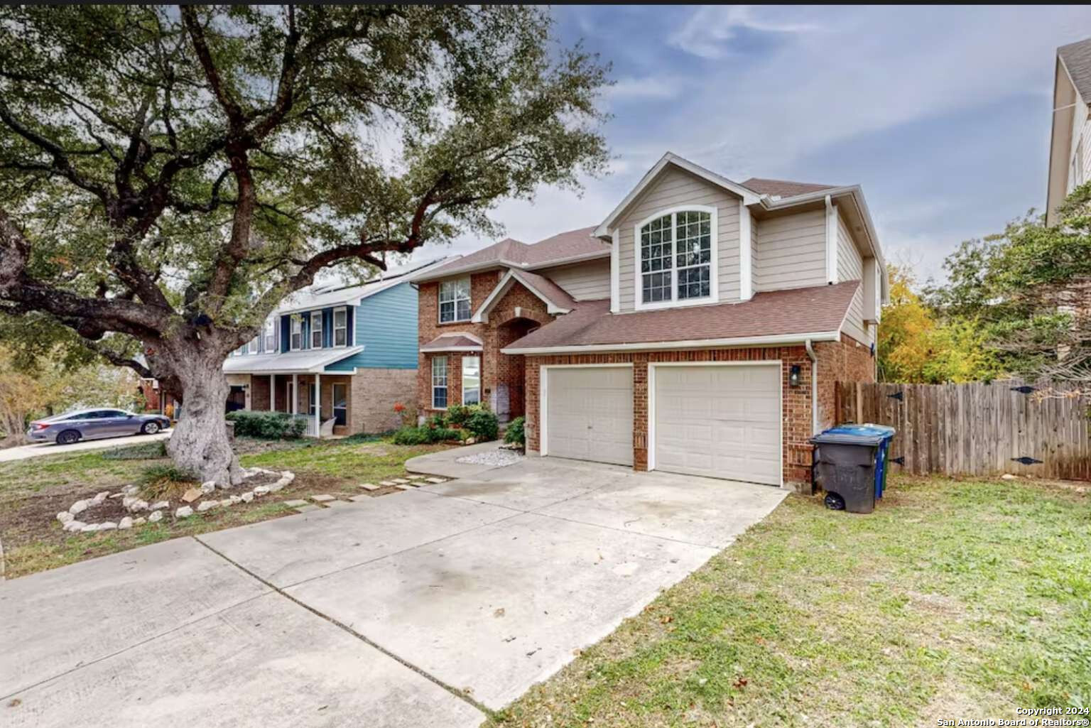 a front view of a house with a porch