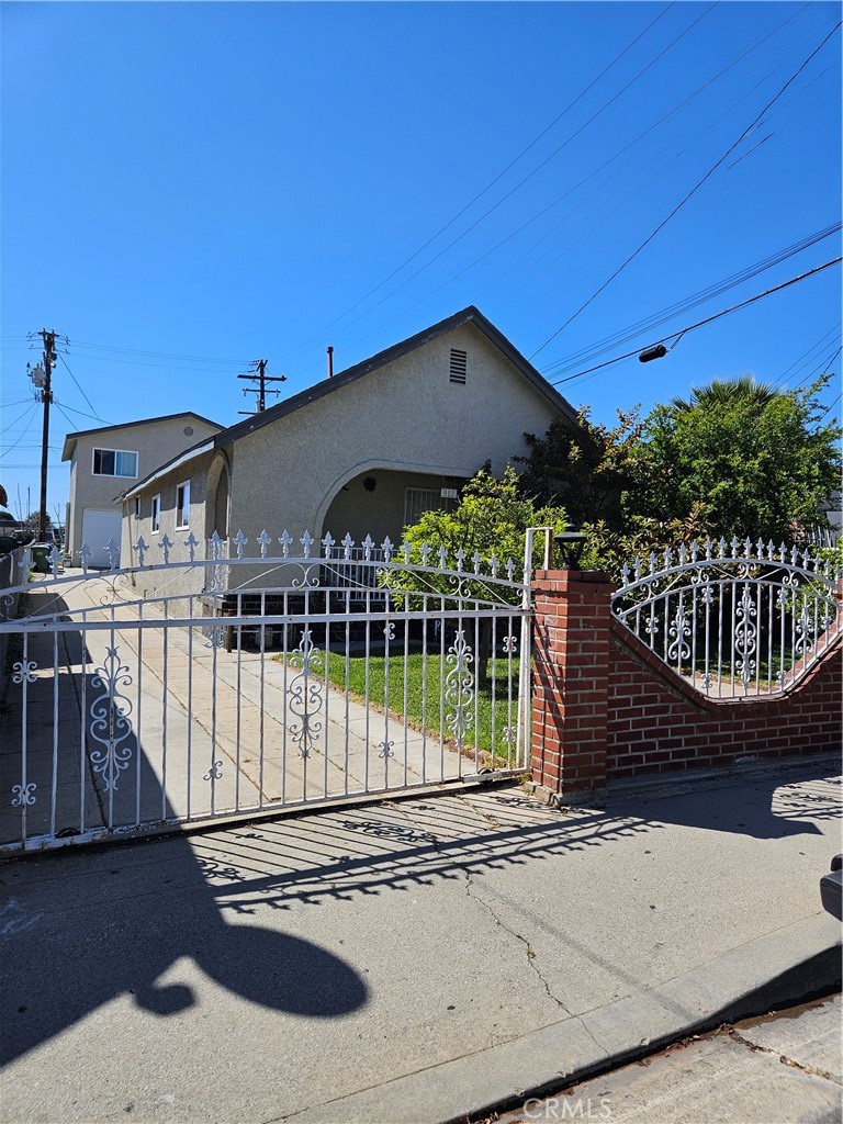 a view of outdoor space and deck