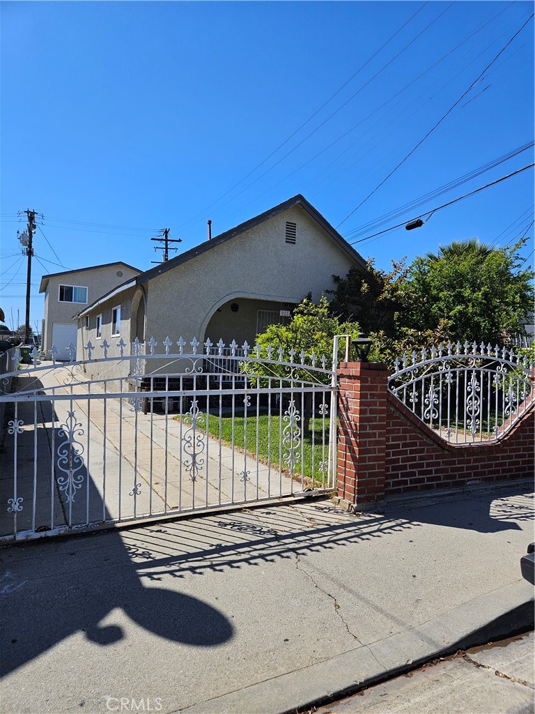 a view of outdoor space and deck