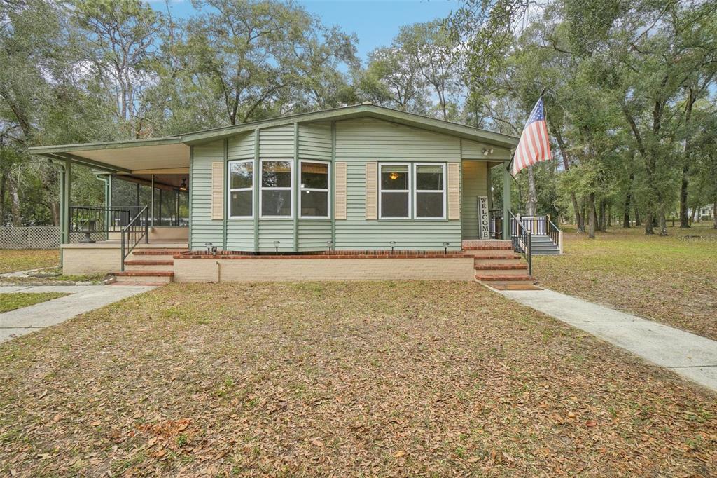 porches on both sides of your beautiful home