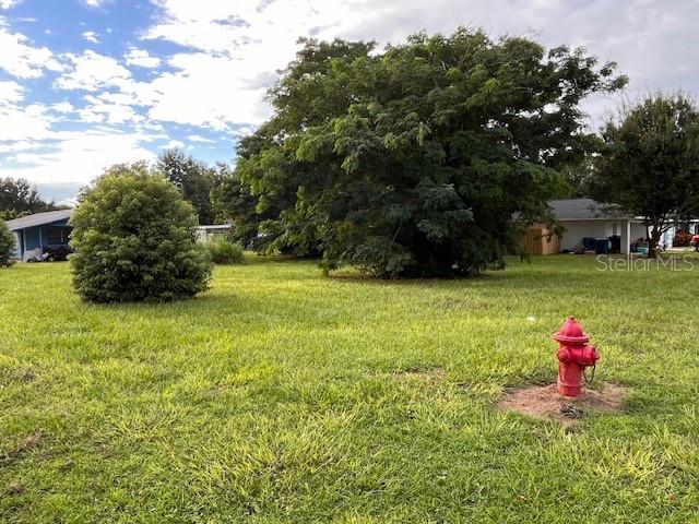 a fire hydrant in the middle of a field