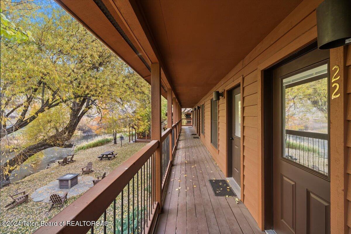 Top Floor Covered Balcony