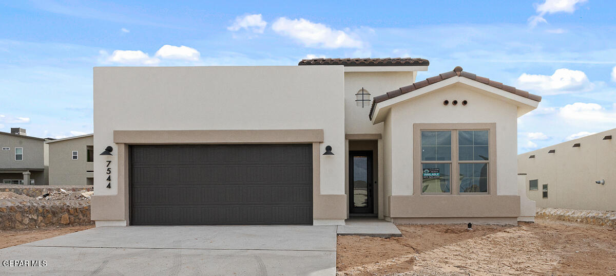 a view of a house with a outdoor space