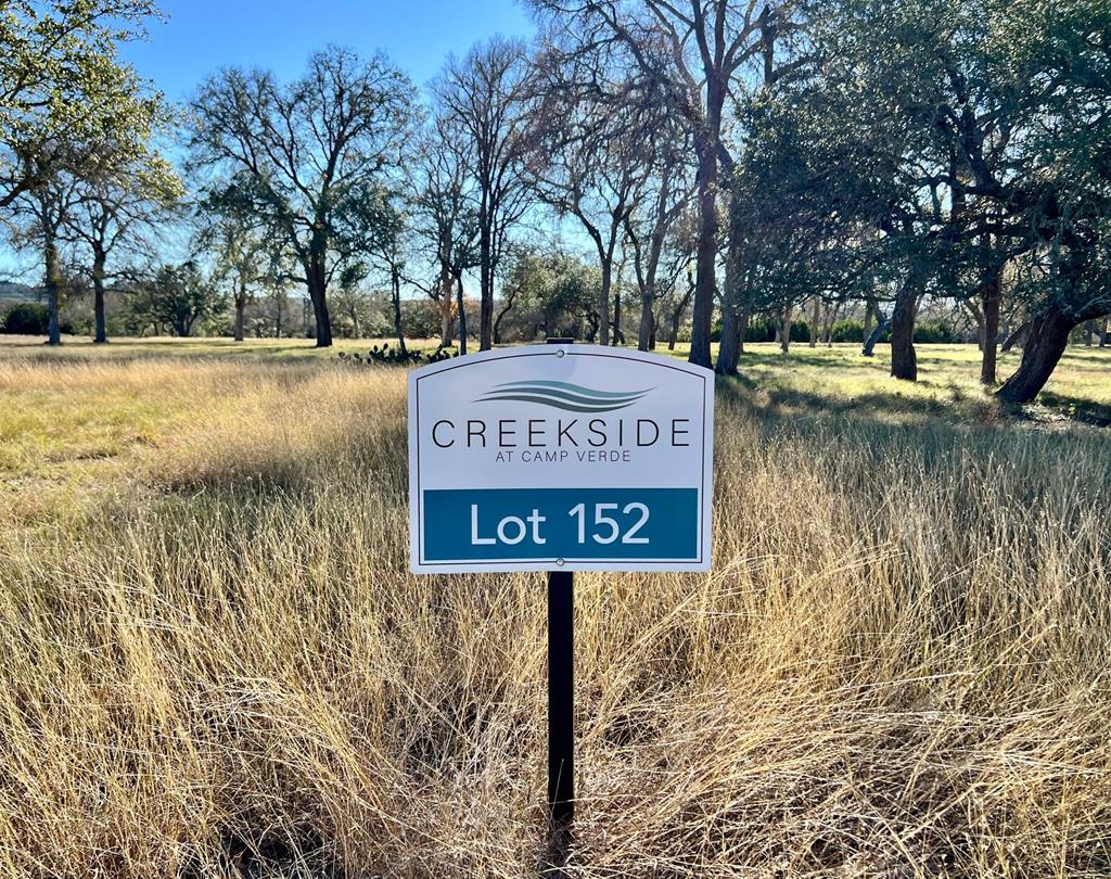 a view of street sign