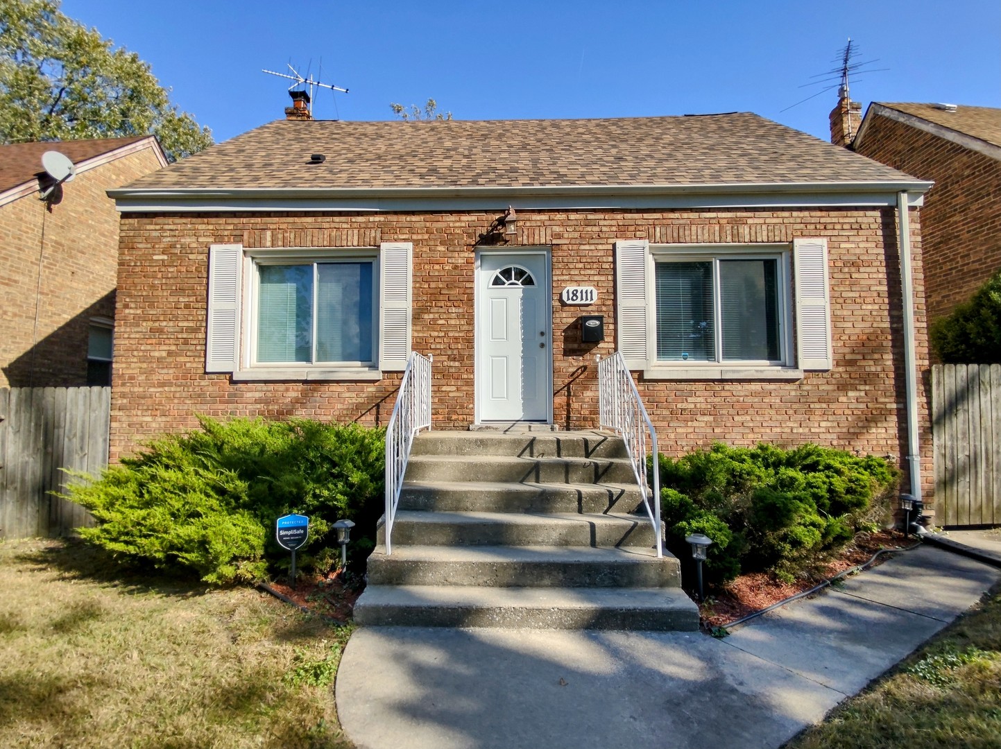 front view of a house