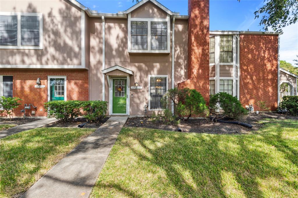 Welcome to this inviting 2-bedroom, 1.5-bath townhouse located at 17247 Saturn Ln in Houston.