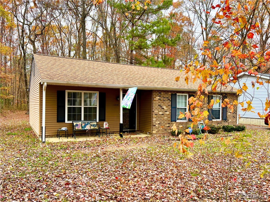 View of ranch-style home