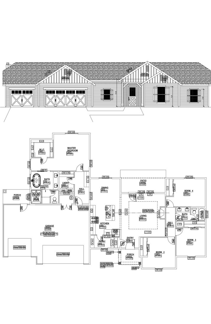 a picture of a floor plan