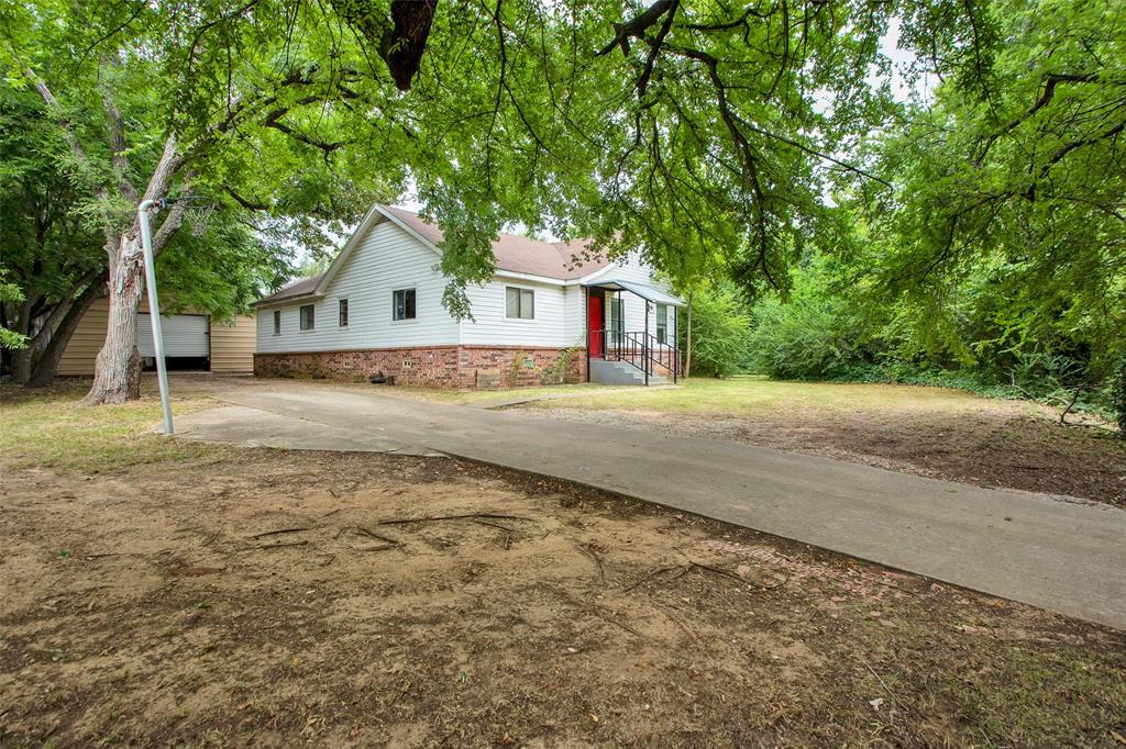 a house with a yard