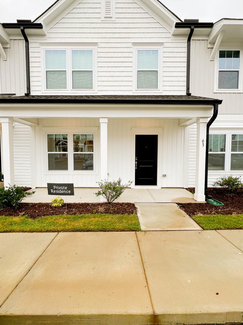 a house view with a outdoor space