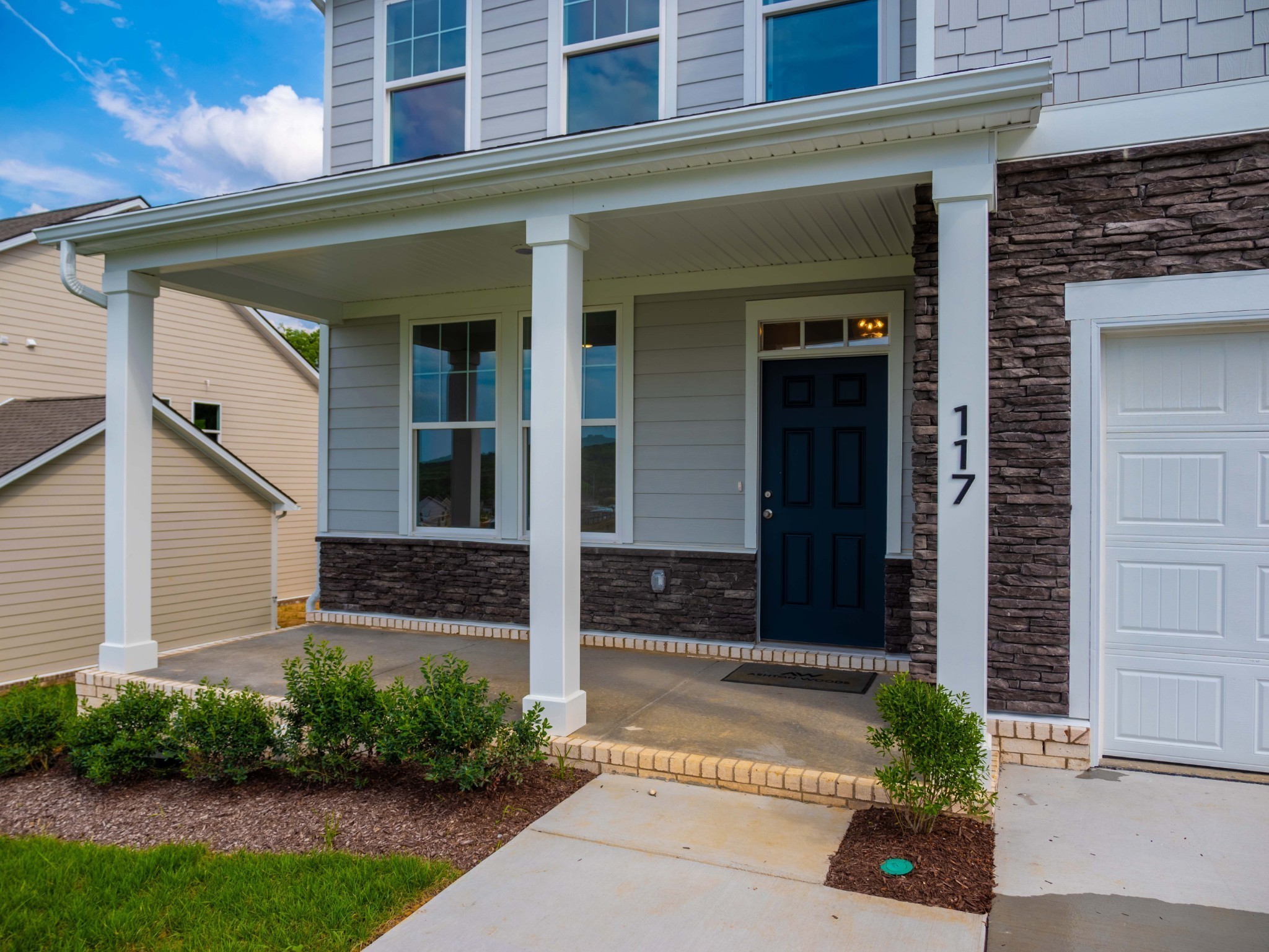 Large front porch