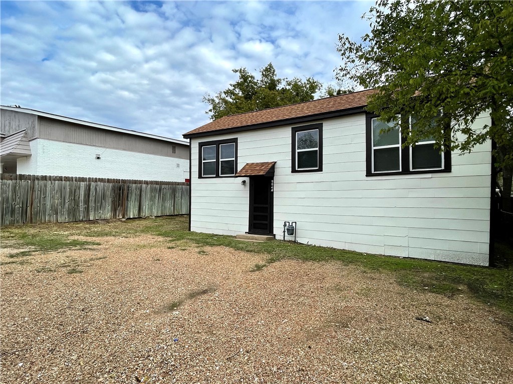 View of back of property