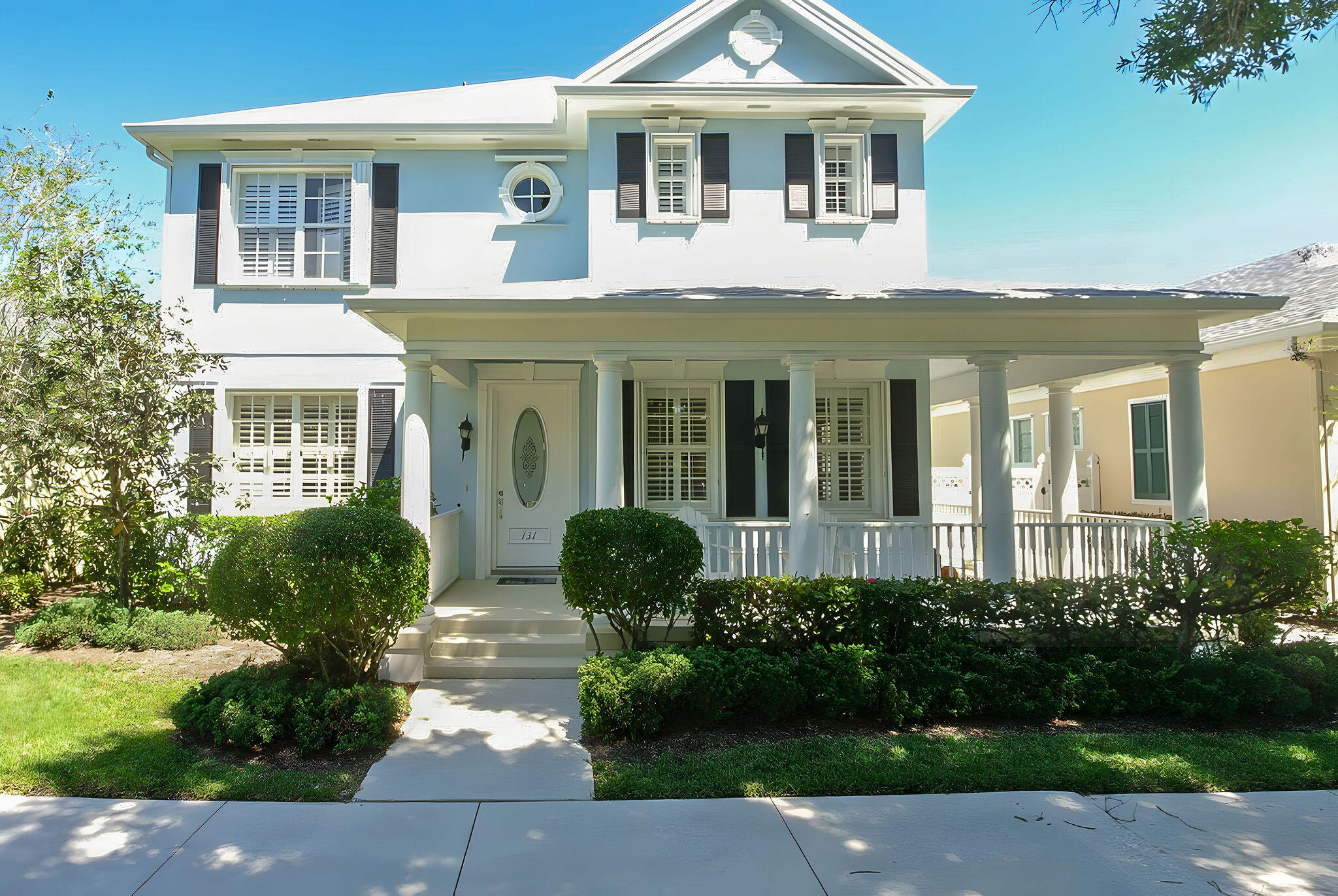 front view of a house