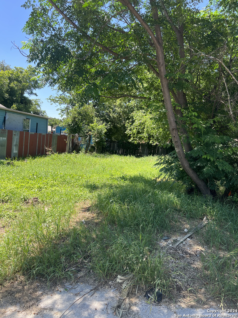 a view of an outdoor space and a yard