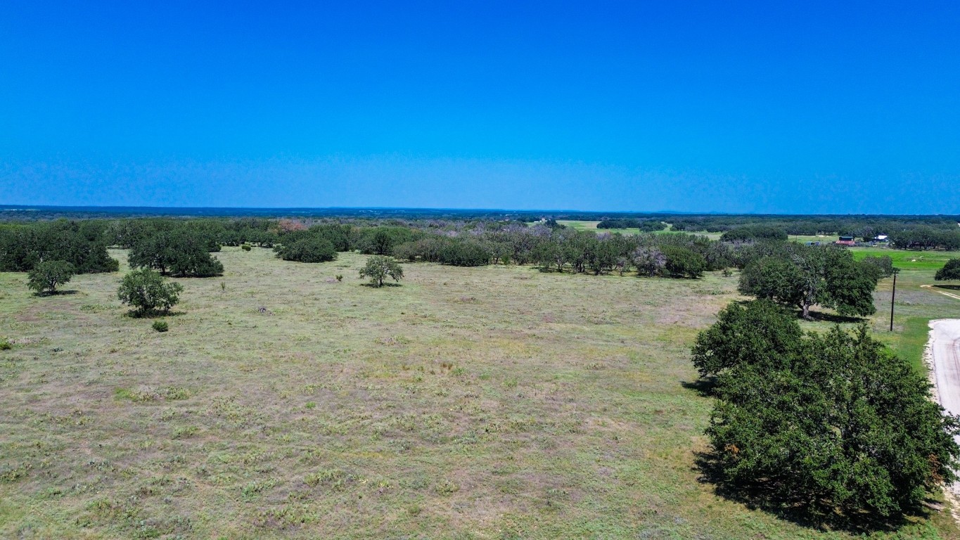 a view of a beach and a yard