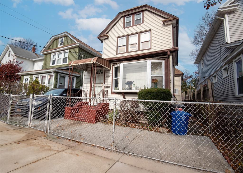 a front view of a house with a porch