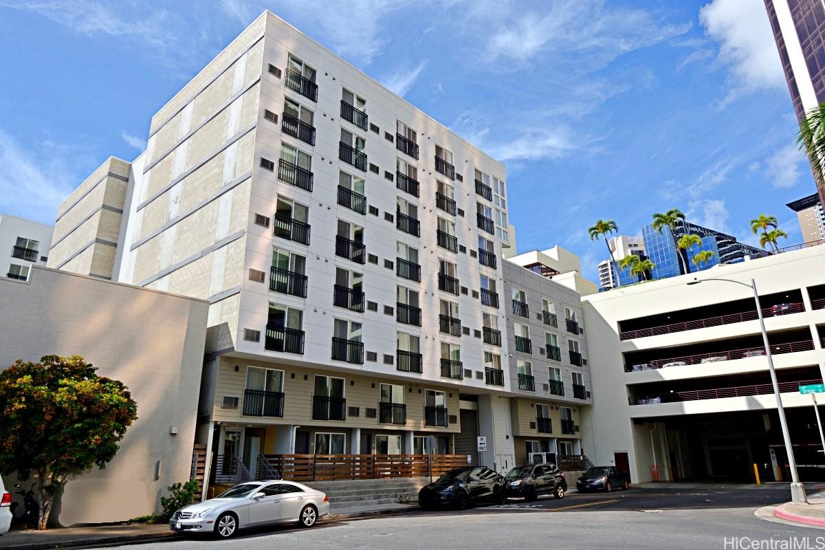 Front entrance to building