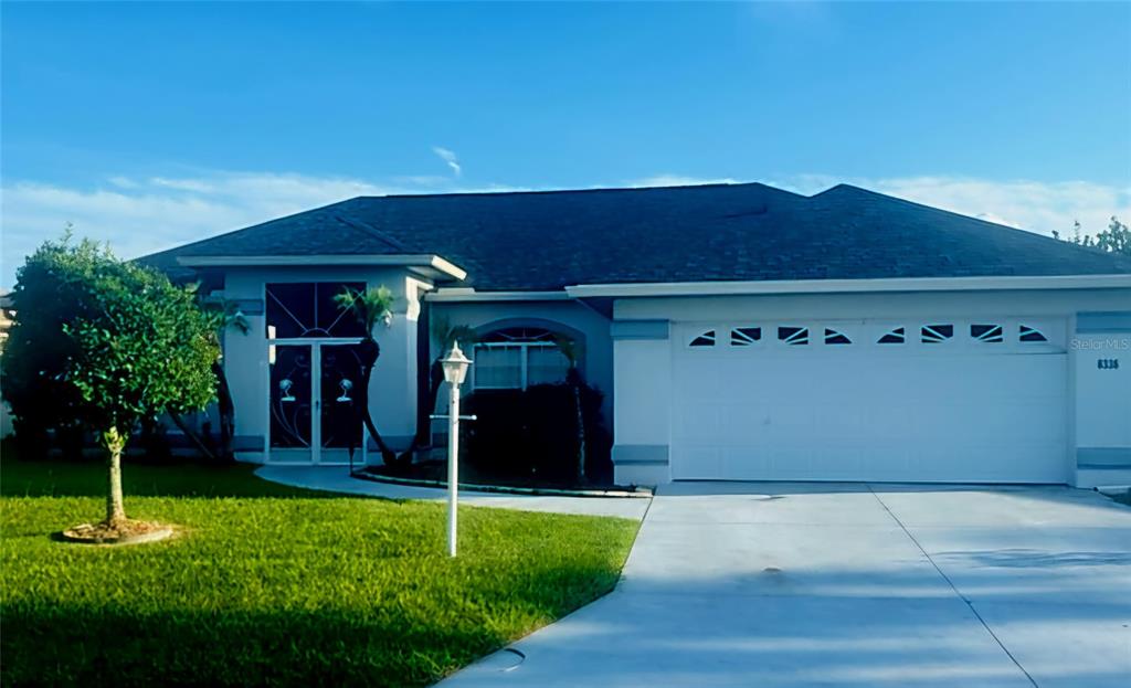 a view of a porch